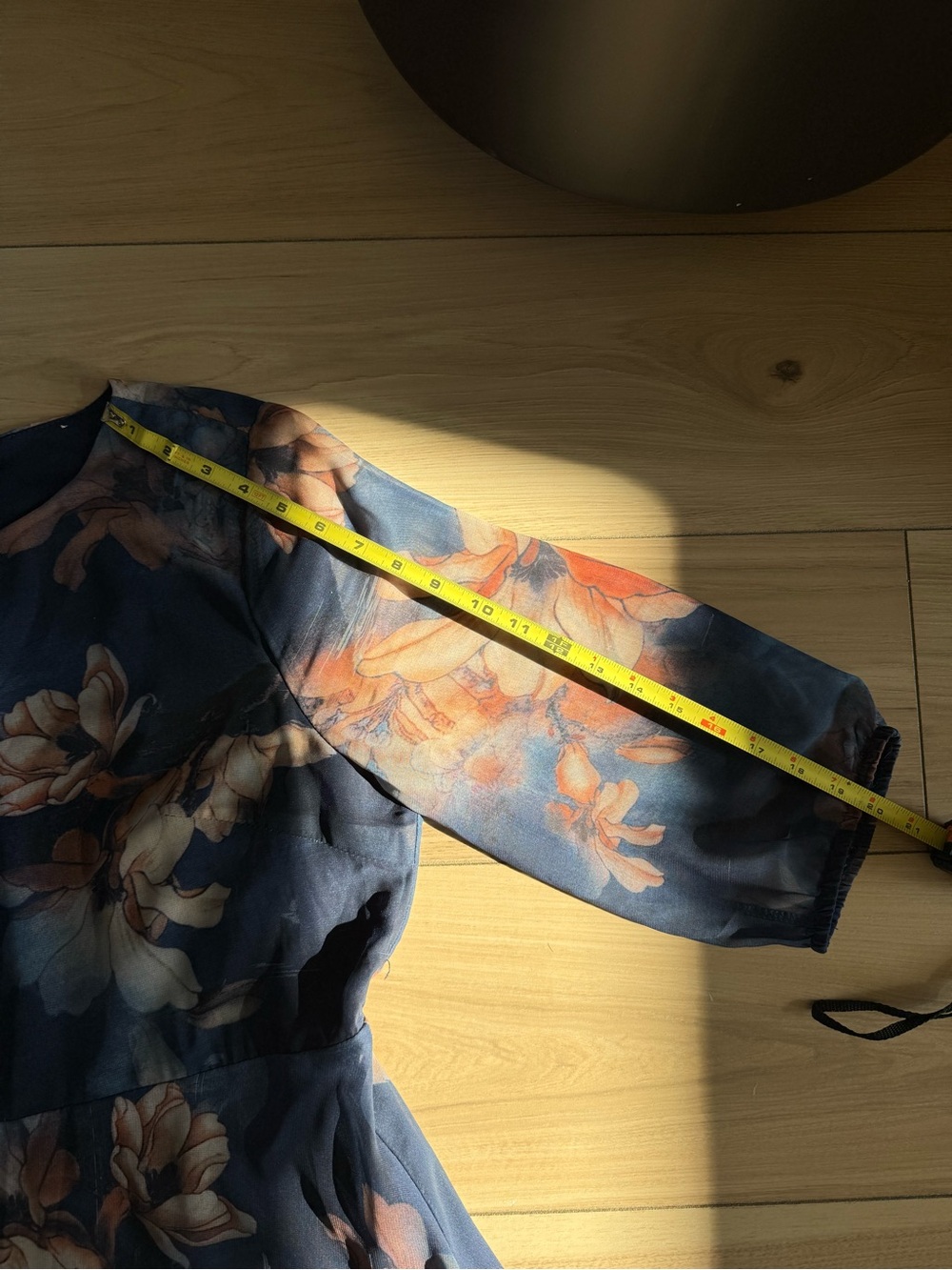 Baltic Born Rebecca Maxi Dress Dark Blue Floral XL - Picture 8 of 9